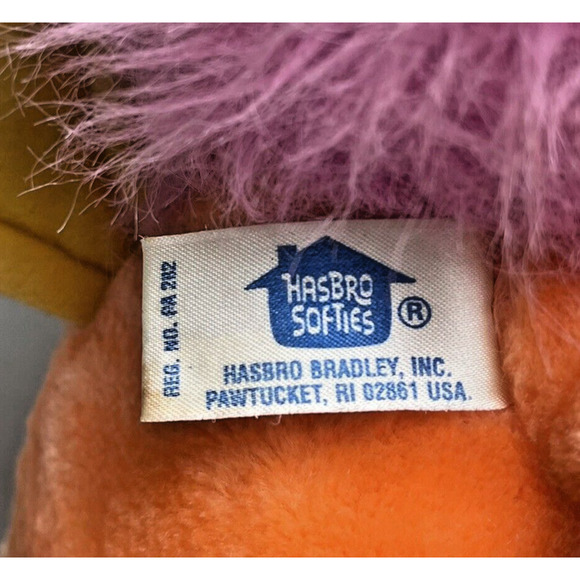 Vintage Bumblelion Wuzzles Plush Stuffed Toy Doll Hasbro 1984 12" Walt Disney - Picture 12 of 16